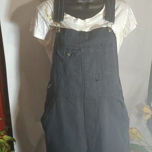 Canyon River Blues Black Jean Pant Overalls Size M